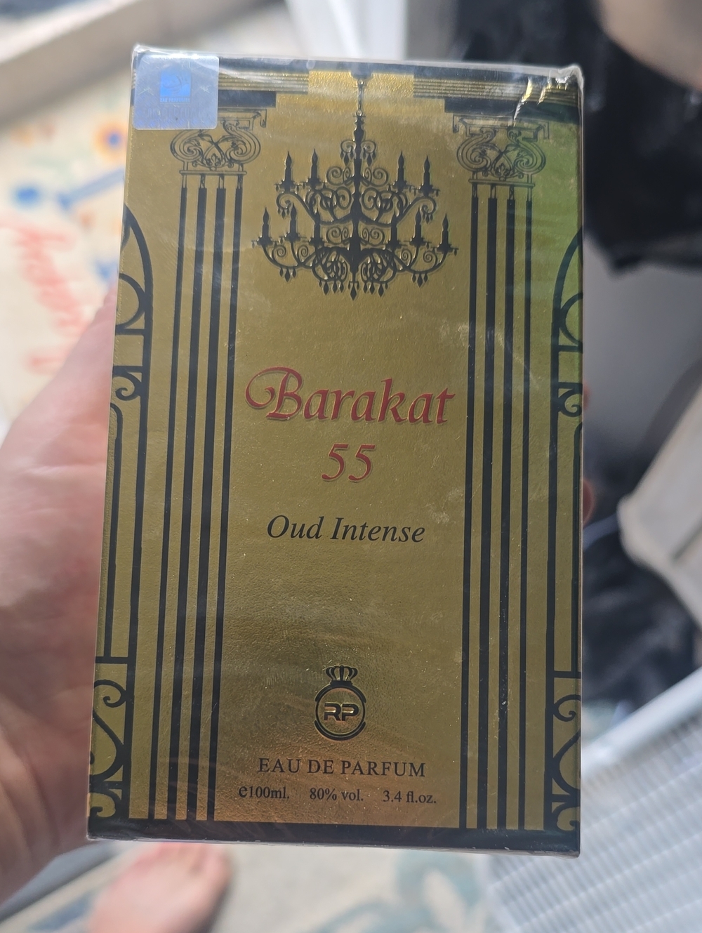 Zik Perfumes Oud Intense - Metallic Gold Box
